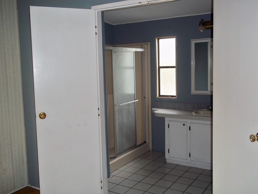 Master Bathroom with Standing Shower and Vanity