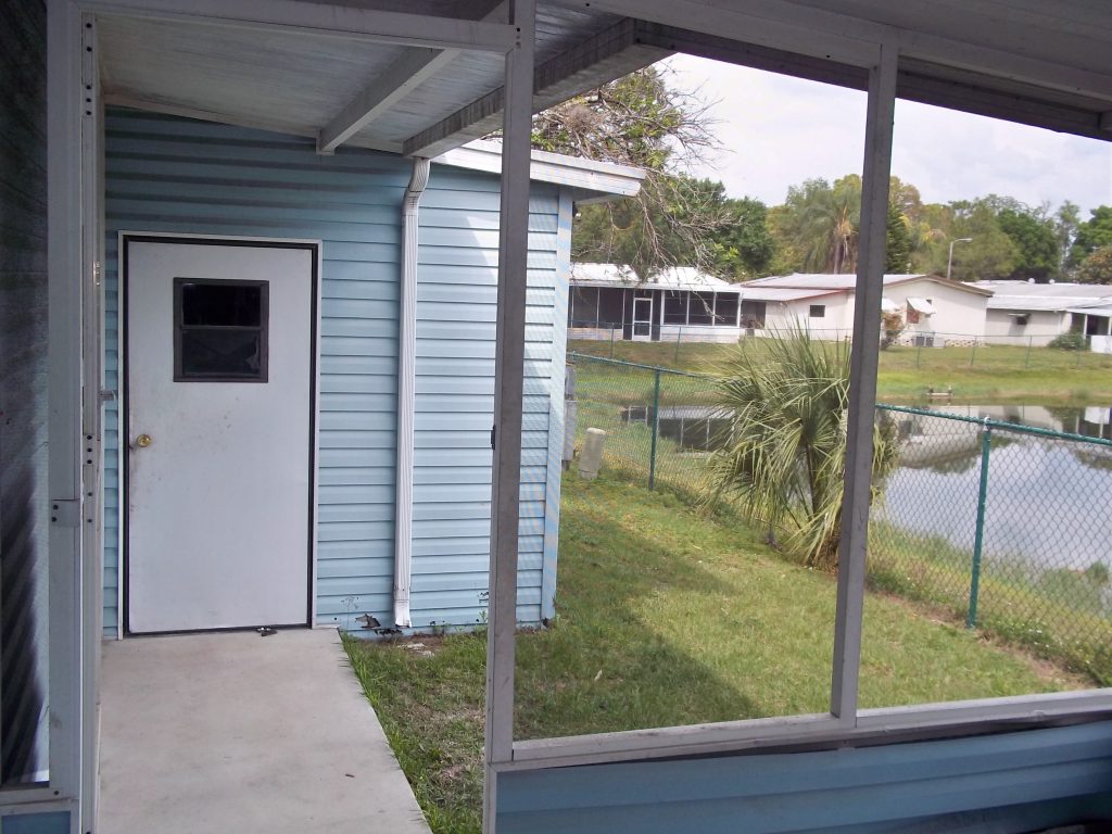 Backyard with Shed